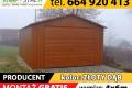 Gara� blaszany drewnopodobny z bram� uchyln� r�ne wymiary profil zamkni�ty wiata hala schowek